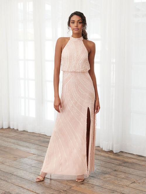High Neck Mother of the Bride Dresses